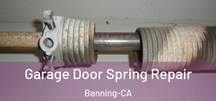 Garage Door Spring Repair Banning-CA